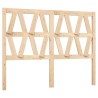 Tête de lit 126x4x100 cm Bois massif de pin 583324583324