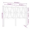 Tête de lit 126x4x100 cm Bois massif de pin 583324583324