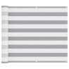 Écran de balcon Gris clair et blanc 100 x 300 cm Tissu Oxford 583325583325