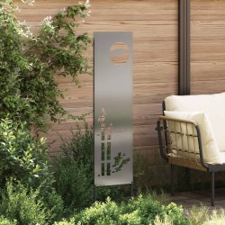 Écran de confidentialité de jardin Fretwork Argenté 32 x 140 cm 583331583331