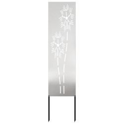 Écran de confidentialité de jardin Fretwork Argenté 32 x 140 cm 583332583332