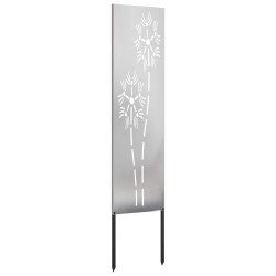 Écran de confidentialité de jardin Fretwork Argenté 32 x 140 cm 583332583332