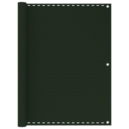 Écran de balcon Vert foncé 120x400 cm PEHD 583333583333