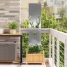 Écran de confidentialité de jardin Argenté 32 x 140 cm 583338583338