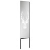 Écran de confidentialité de jardin Argenté 32 x 140 cm 583339583339