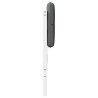 Tête de lit capitonnée Blanc et gris clair 160 cm Pin massif 583349583349