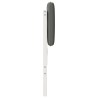 Tête de lit capitonnée Blanc et gris clair 160 cm Pin massif 583350583350