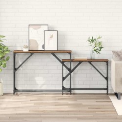 Table console 2 pcs Bois Ancien 100 x 28 x 75 cm 583358583358