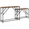 Table console 2 pcs Bois Ancien 100 x 28 x 75 cm 583358583358