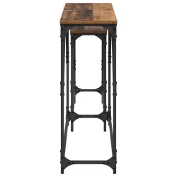 Table console 2 pcs Bois Ancien 100 x 28 x 75 cm 583358583358