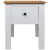 Table de chevet Blanc 46x40x57 cm Pin Gamme Panama 583359583359