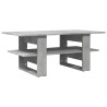 Table basse gris béton 102x55x42 cm bois d'ingénierie 583361583361