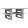 Table basse gris béton 102x55x42 cm bois d'ingénierie 583361583361