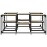 Table basse chêne sonoma 91x91x40 cm bois d'ingénierie 583362583362
