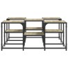 Table basse chêne sonoma 91x91x40 cm bois d'ingénierie 583362583362