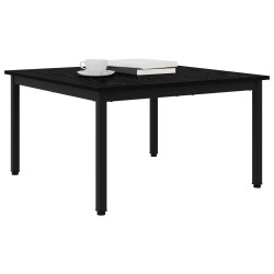Table basse Chêne noir 80 x 80 x 45 cm Bois d'ingénierie 583363583363