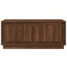 Table basse chêne marron 102x50x44 cm bois d'ingénierie 583364583364