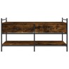Table basse chêne fumé 99x50x50 cm bois d'ingénierie 583365583365