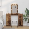 Table de Toilette Marron 102 x 33 x 135 cm Bois d'ingénierie 583381583381