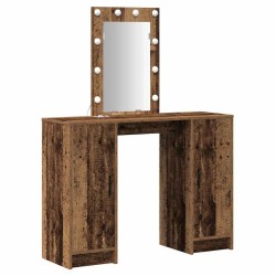 Table de Toilette Marron 102 x 33 x 135 cm Bois d'ingénierie 583381583381
