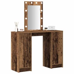 Table de Toilette Marron 102 x 33 x 135 cm Bois d'ingénierie 583381583381