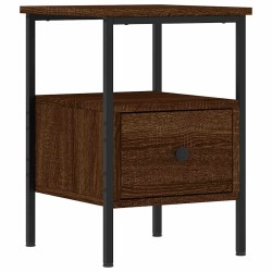 Tables de chevet 2 pcs chêne marron 34x36x50 cm bois ingénierie 583387583387