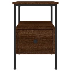 Tables de chevet 2 pcs chêne marron 34x36x50 cm bois ingénierie 583387583387