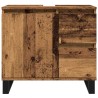 Armoire de lavabo de salle de bain vieux bois 65x33x60 cm 583389583389