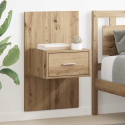 Cabinet de chevet 2 pc Chêne artisanal 50 x 32,5 x 80cm 583391583391