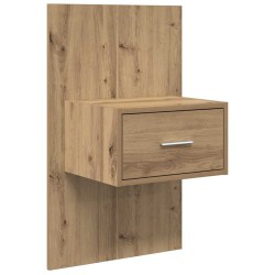 Cabinet de chevet 2 pc Chêne artisanal 50 x 32,5 x 80cm 583391583391