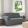 Canapé Gris foncé 158 x 78 x 80 cm tissu 583393583393