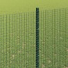 Clôture en fil soudé avec poteaux 10 x 1,5 m Vert Maille 583418583418