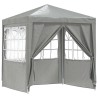 Tente de fête Gris clair 200 x 200 x 240 cm PE et acier 583421583421