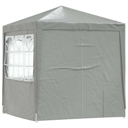 Tente de fête Gris clair 200 x 200 x 240 cm PE et acier 583421583421