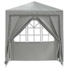 Tente de fête Gris clair 200 x 200 x 240 cm PE et acier 583421583421