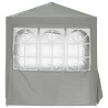 Tente de fête Gris clair 200 x 200 x 240 cm PE et acier 583421583421
