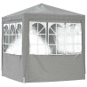 Tente de fête Gris clair 200 x 200 x 240 cm PE et acier 583421583421