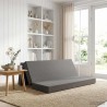 Canapé-lit pliable 200 x 67 x 45 cm Gris clair 583440583440