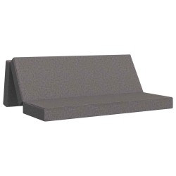 Canapé-lit pliable 200 x 67 x 45 cm Gris clair 583440583440