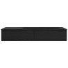 Tiroirs de lit Chêne noir 75 x 36,5 x 16,5 cm Bois d'ingénierie 583443583443