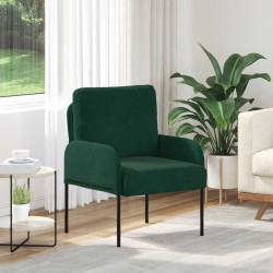 Canapés avec coussin 55cm Vert foncé Contreplaqué 583447583447