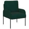 Canapés avec coussin 55cm Vert foncé Contreplaqué 583447583447
