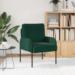 Canapés avec coussin 55cm Vert foncé Contreplaqué 583447583447