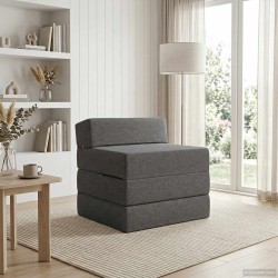 Canapé-lit pliable Gris clair 70 x 60 x 63 cm Tissu 583448583448