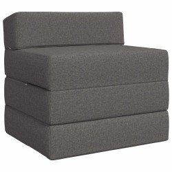 Canapé-lit pliable Gris clair 70 x 60 x 63 cm Tissu 583448583448