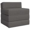 Canapé-lit pliable Gris clair 70 x 60 x 63 cm Tissu 583448583448