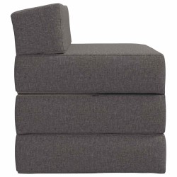 Canapé-lit pliable Gris clair 70 x 60 x 63 cm Tissu 583448583448