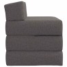 Canapé-lit pliable Gris clair 70 x 60 x 63 cm Tissu 583448583448