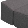 Canapé-lit pliable Gris clair 70 x 60 x 63 cm Tissu 583448583448