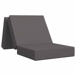 Canapé-lit pliable 75 x 63 x 45 cm Gris clair 583451583451
